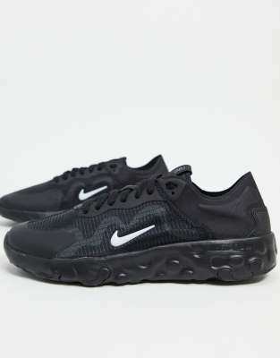 nike renew lucent all black