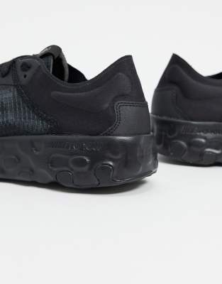 nike renew lucent trainers black