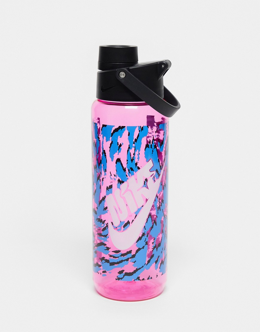Nike Renew Recharge Chug 24 oz water bottle in pink