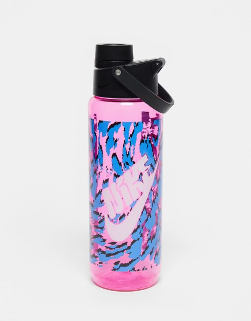 Nike Renew Recharge Chug 24 oz water bottle in pink