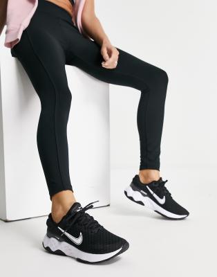 NIKE RENEW RIDE 3 SNEAKERS IN BLACK