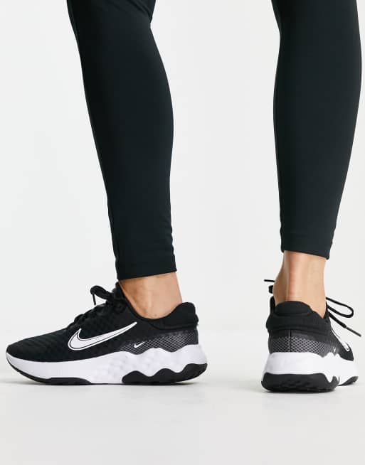 Nike Renew Ride 3 sneakers in black ASOS