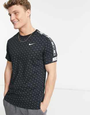 nike logo taping t shirt