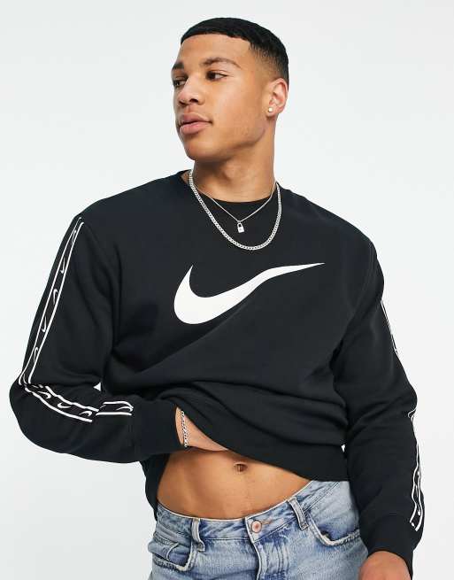 Nike - Repeat Pack - Felpa girocollo nera