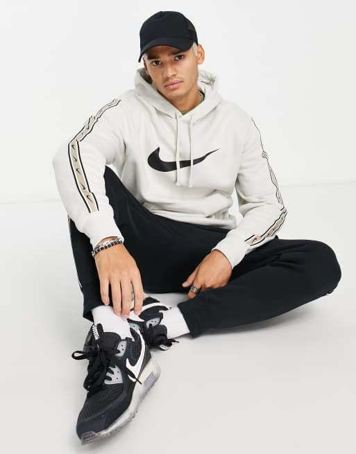 Nike - Repeat Pack - Hoodie met logo in beige