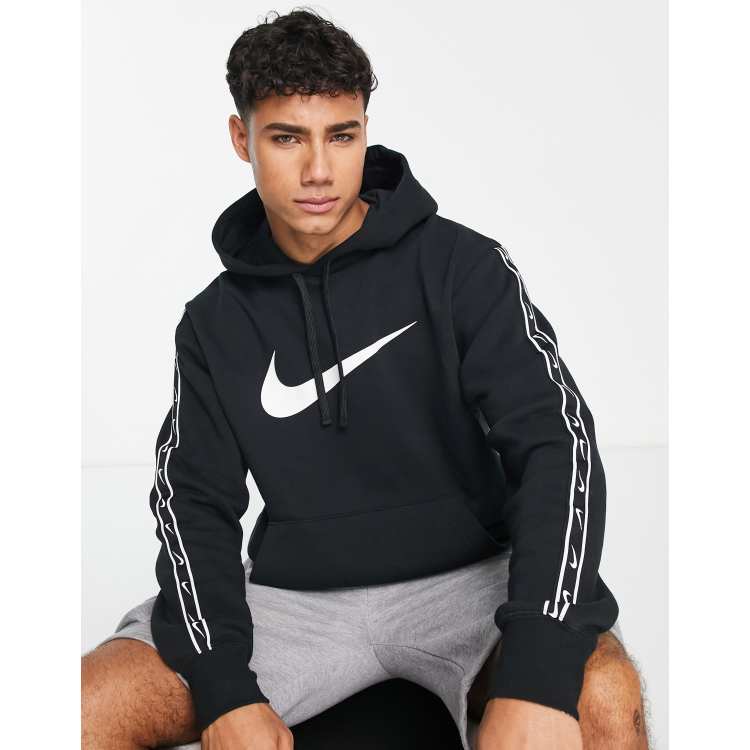 Black nike hoodie asos sale