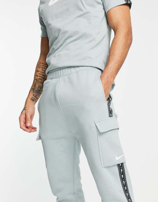 Nike Pack taped joggers in sage | ASOS