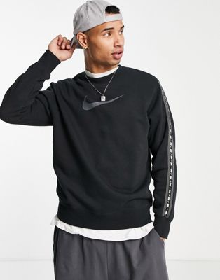Nike Repeat Pack logo taped sweatshirt 