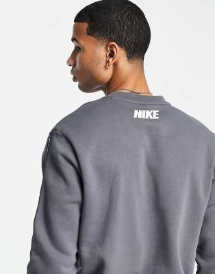 nike taped sweater