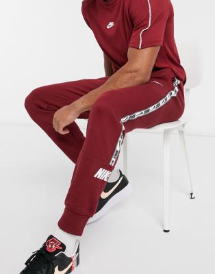 nike repeat pant red