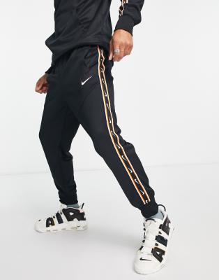 nike repeat tape poly pant grey