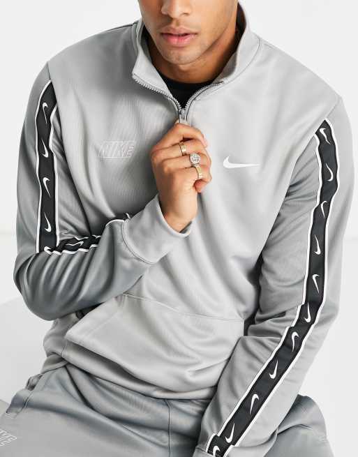 nike taped sweater