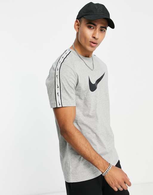 Nike Repeat Pack shorts and t-shirt set in grey