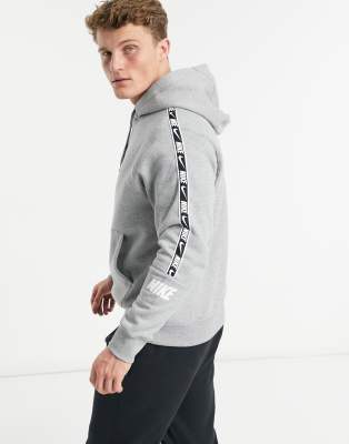 nike repeat tape fleece overhead hoodie