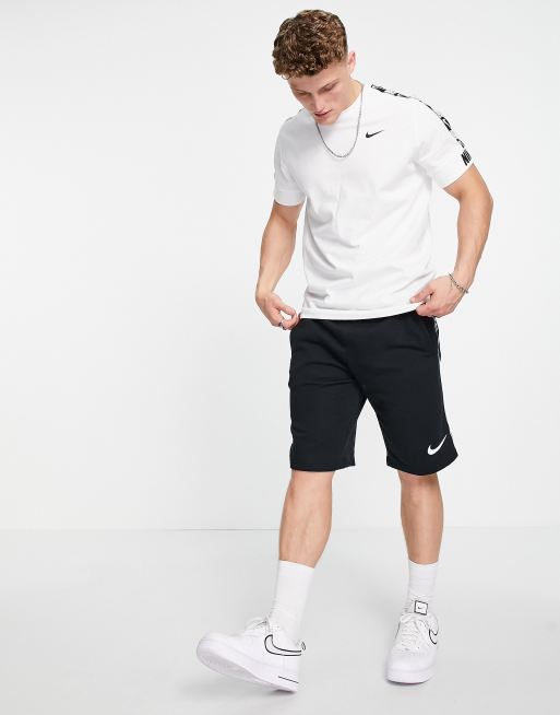 Nike Sportswear Repeat T-shirt/ Shorts Set White/ Black – StockUK