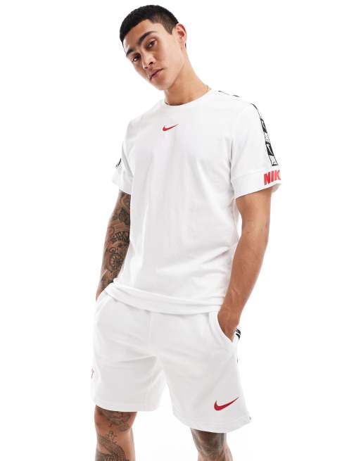 Nike Repeat t-shirt and shorts co-ord in white | ASOS