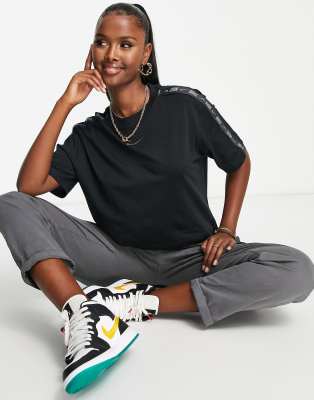 mens nike tape t shirt