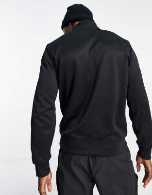 nike taped half zip poly