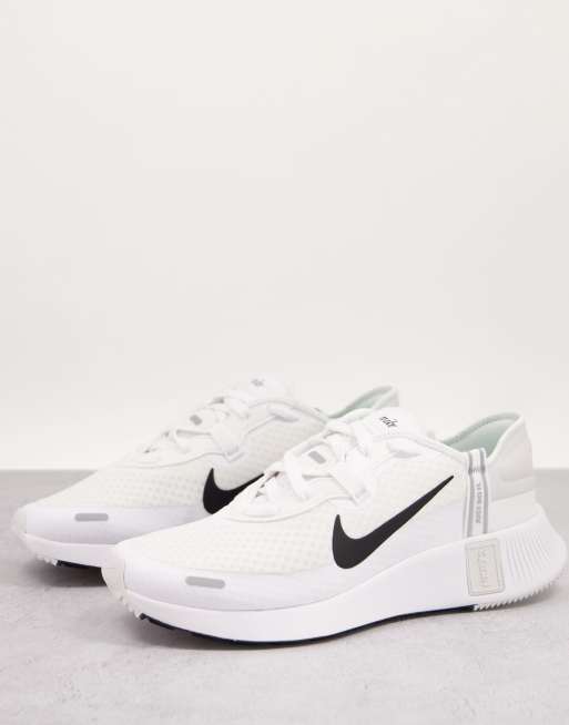 Nike - Reposto - Sneakers i hvid og sort