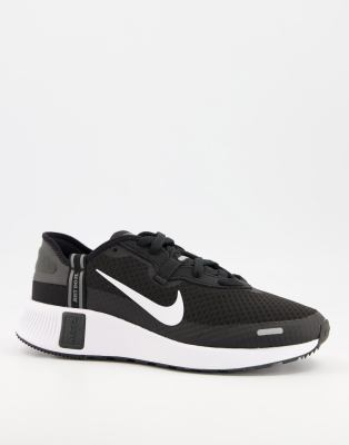 nike reposto black white