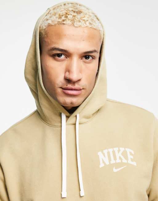 vintage nike hoodie beige