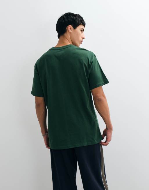 Nike Retro basketball graphic T-shirt in green , 3 of 5