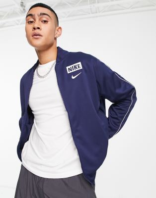 Nike Retro bomber jacket in midnight navy | ASOS