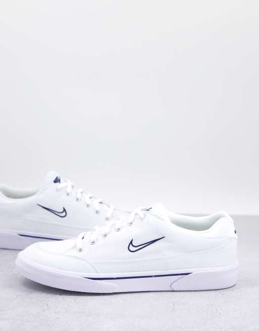 nike men's retro gts white sneaker