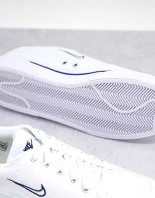Nike Retro GTS '97 canvas sneakers in white/midnight navy | ASOS