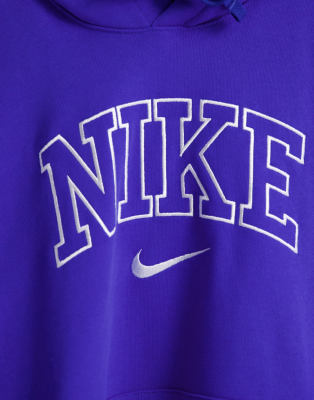 nike vintage logo hoodie