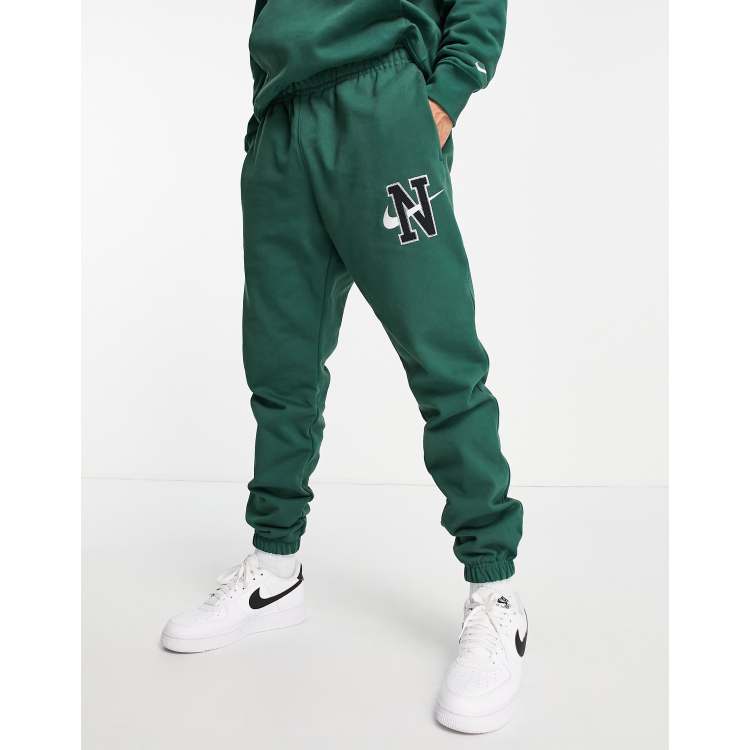 Green Reebok Classics Cuffed Joggers - JD Sports NZ