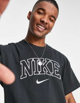 Nike Retro logo oversized heavyweight t 