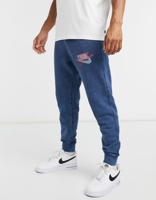 nike air navy joggers