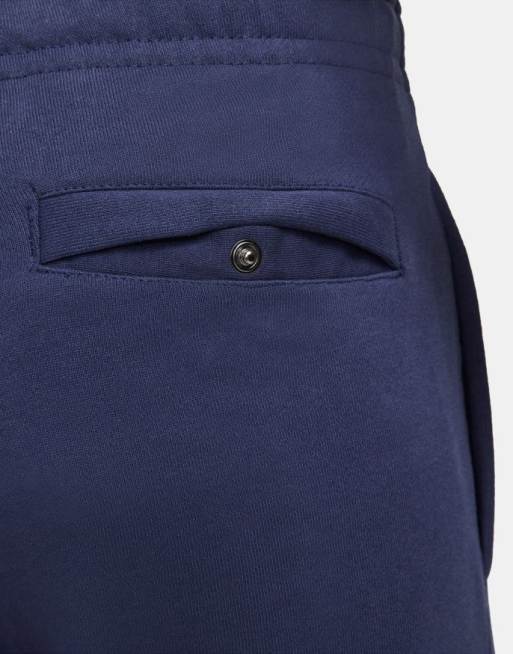 Nike Retro swoosh logo heavyweight joggers in midnight navy, 4 of 4