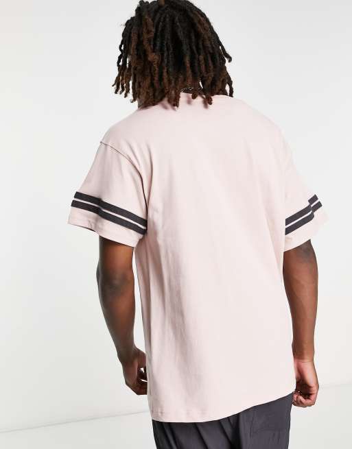 Nike - Retro - T-shirt in roze oxford, 2 van 4