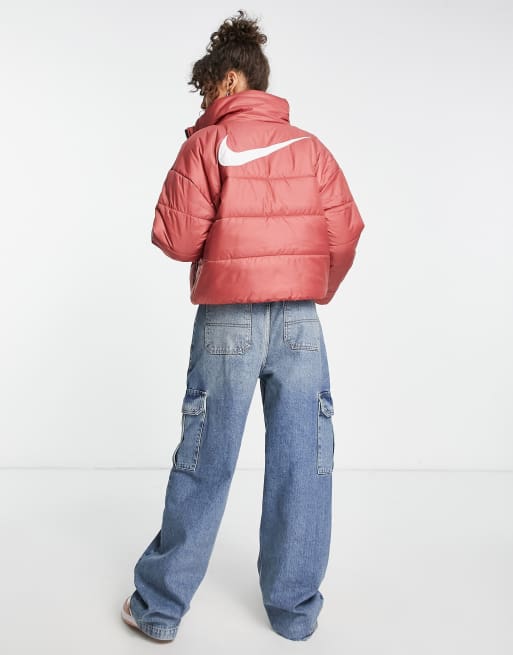 Rust pink hot sale nike jacket