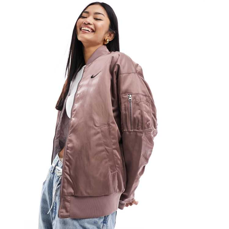 Nike mauve jacket deals