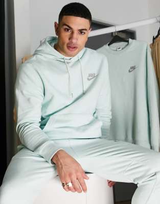 Nike Revival fleece hoodie in mint MGREEN ASOS