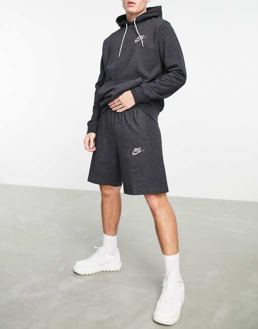 Nike - Revival - Fleece short in zwart - BLACK