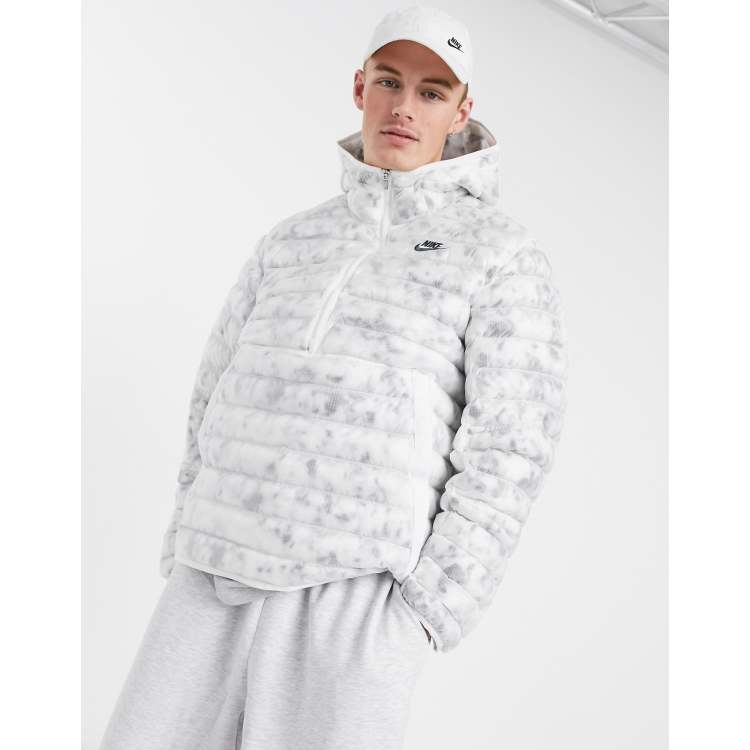 Nike Revival Synthetic-Fill Translucent Puffer Jacket-Clear for Men