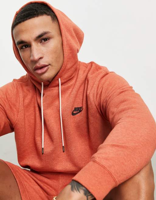 Nike Revival hoodie in dusty red