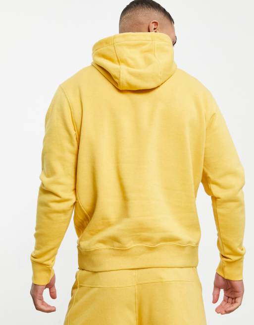 Sweat jaune homme discount nike