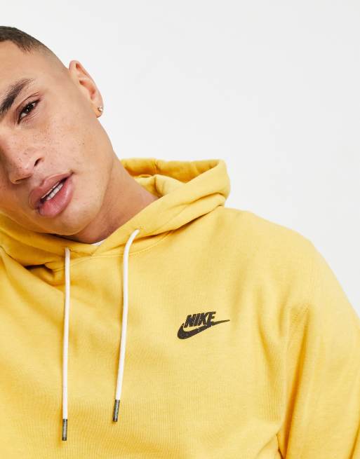 Nike Revival hoodie in pale mustard