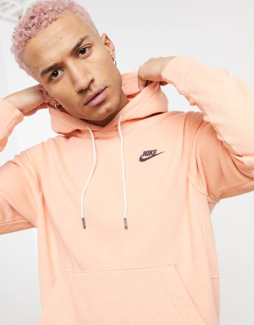 Nike Revival hoodie in pale pink