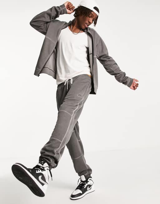 Nike - Revival - Jogger en jersey - Noir délavé 