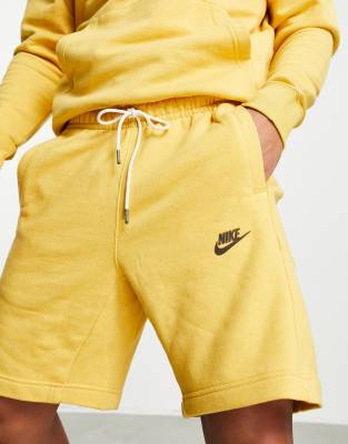 nike mustard tracksuit