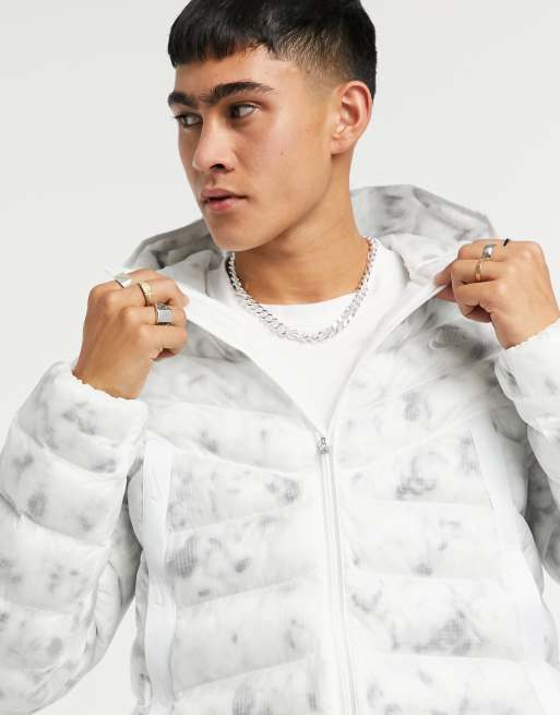 Nike Revival Synthetic-Fill Translucent Puffer Jacket-Clear for Men