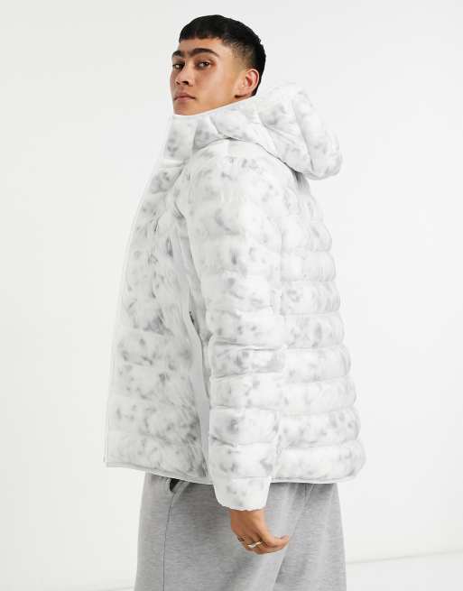 clear puffer coat