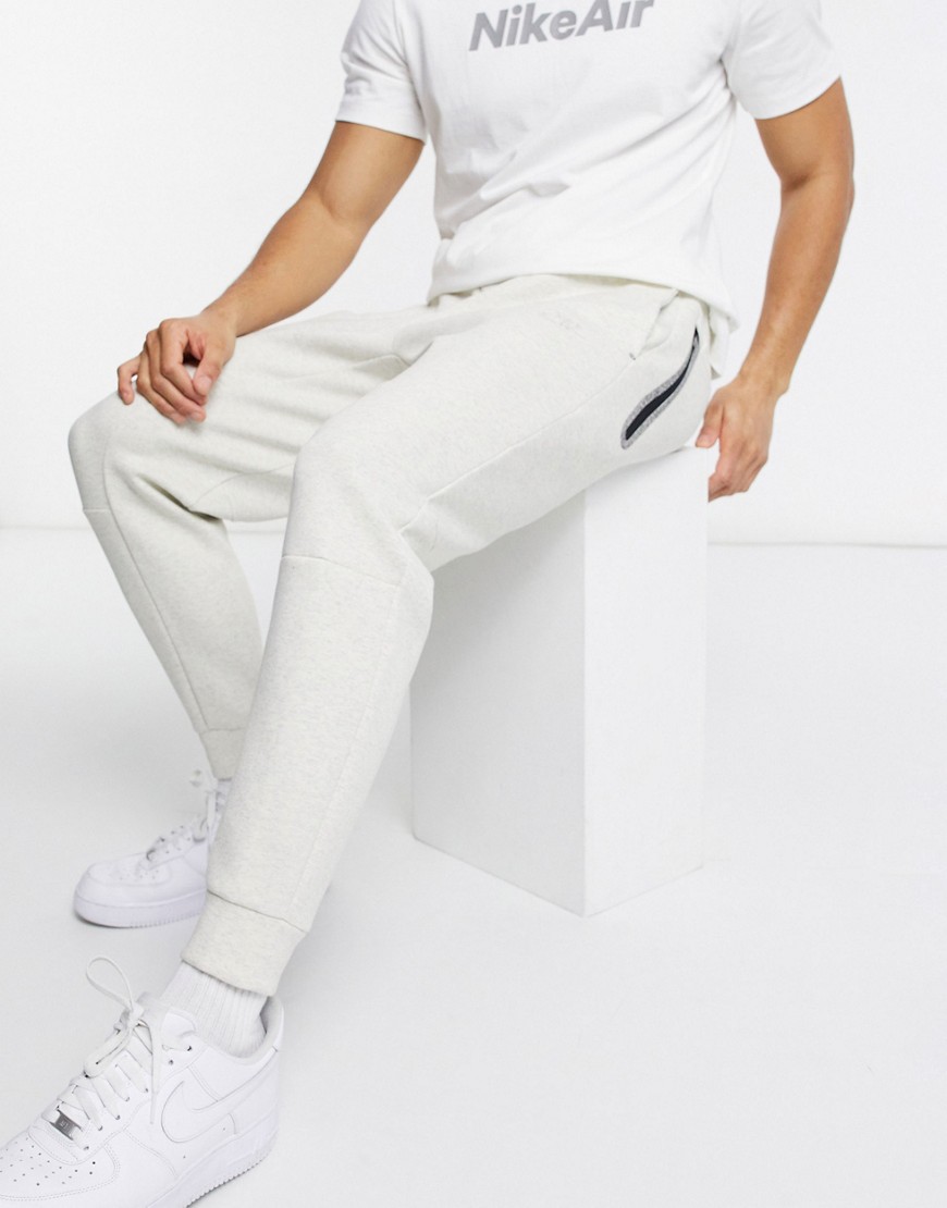 Nike Revival Tech Fleece sweatpants in white
