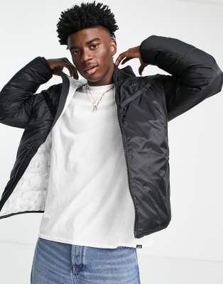 Nike Nike Revival Therma-FIT Repel hooded puffer jacket in black - BLACK